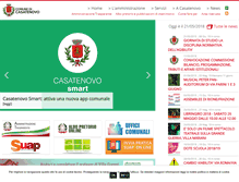 Tablet Screenshot of comune.casatenovo.lc.it